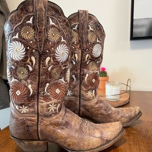 Dan Post Pinwheel Cowboy Boots